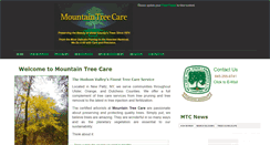 Desktop Screenshot of mountaintreecare.net