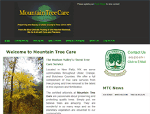 Tablet Screenshot of mountaintreecare.net